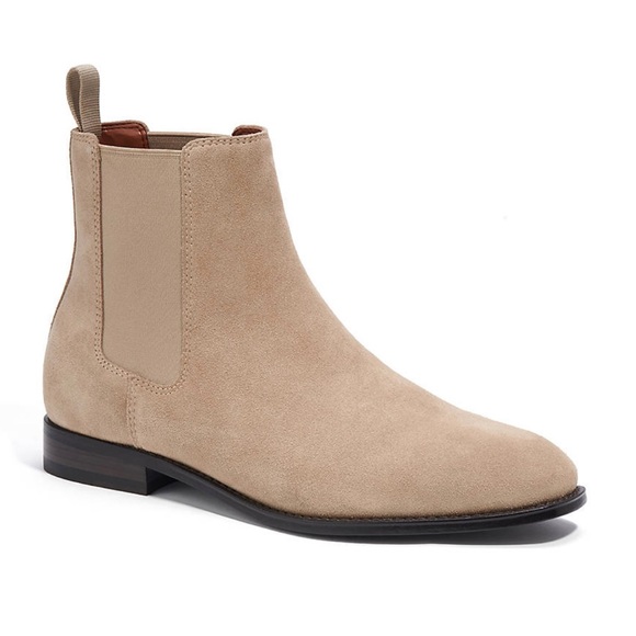 COACH METROPOLITAN SUEDE CHELSEA BOOTS - Picture 1 of 5